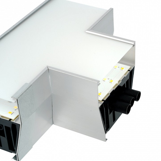 Соединитель угловой T-образный накладной Feron AL4036T 51871