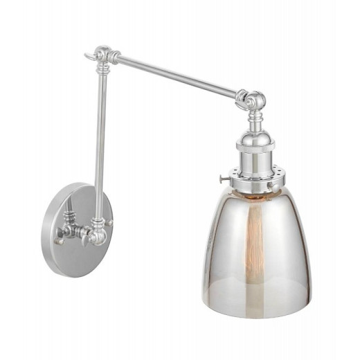 Бра LUMINA DECO Fabi LDW 6800-2 CHR+GY