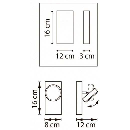 Бра Lightstar Fico 740617