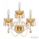 Бра Bohemia Ivele Crystal 5402 5402B/2+1/165 G Amber/M-1G K721