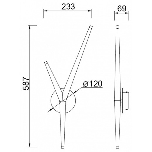 Бра Mantra Arrecife 9212