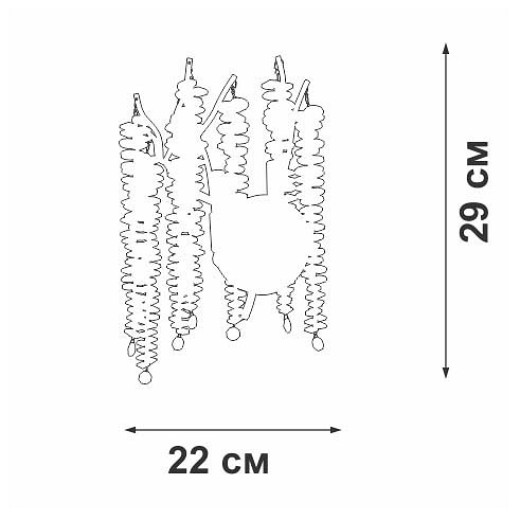 Бра Vitaluce V2855 V2855-8/2A