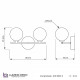 Бра LUMINA DECO Marsiada LDW 6033-2 MD