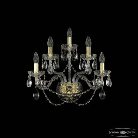 Бра Bohemia Ivele Crystal 1402 1402B/2+2+1/195/XL G