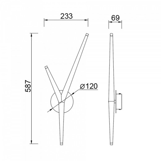 Бра Mantra Arrecife 9230