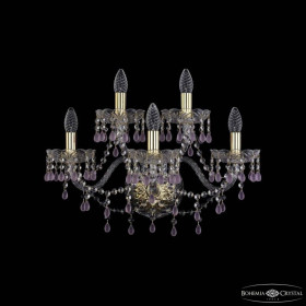 Бра Bohemia Ivele Crystal 1410 1410B/3+2/195/XL G V7010