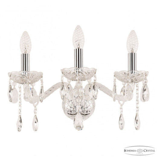 Бра Bohemia Ivele Crystal 107 107B/3/165 Ni