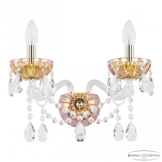 Бра Bohemia Ivele Crystal 5413 5413B/2/165 G Shampan/M-1H