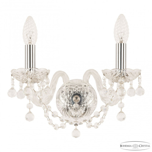 Бра Bohemia Ivele Crystal 108 108B/2/141 Ni