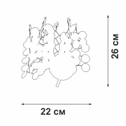 Бра Vitaluce V2832 V2832-8/2A