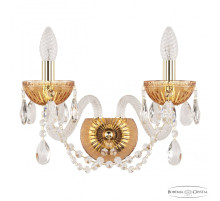 Бра Bohemia Ivele Crystal 5402 5402B/2/165 G Amber/M-1G