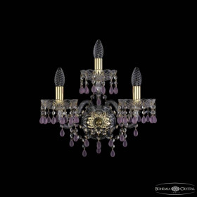 Бра Bohemia Ivele Crystal 1410 1410B/2+1/160/XL G V7010
