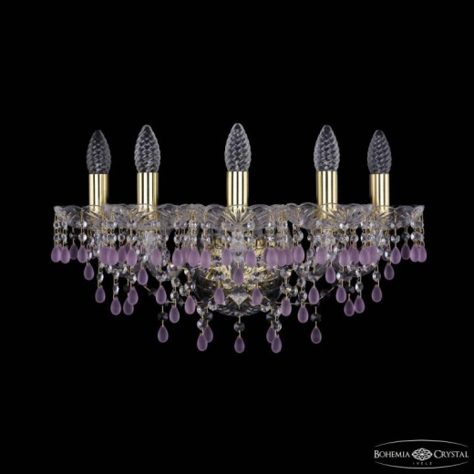 Бра Bohemia Ivele Crystal 1410 1410B/5/160/XL G V7010