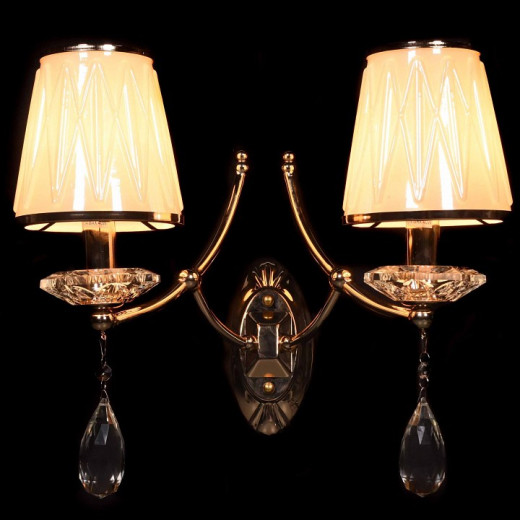 Бра LUMINA DECO Dominni LDW 9268-2 GD