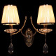 Бра LUMINA DECO Dominni LDW 9268-2 GD