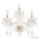 Бра Bohemia Ivele Crystal 5413 5413B/2+1/165 G Clear/M-1G