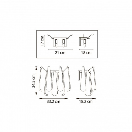 Бра Lightstar Retro II 799622