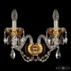 Бра Bohemia Ivele Crystal 5402 5402B/2/165 G Amber/M-1G