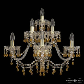 Бра Bohemia Ivele Crystal 1410 1410B/3+2+1/240/XL G V1003 R721