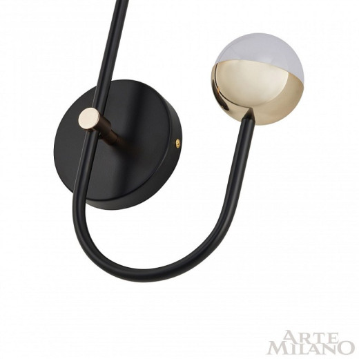 Бра Arte Milano Ferrara-73210 273299/1+1 BK/GD