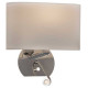 Бра с подсветкой LUMINA DECO Aruni LDW 6052-2 WT
