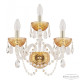 Бра Bohemia Ivele Crystal 5402 5402B/2+1/165 G Amber/M-1G