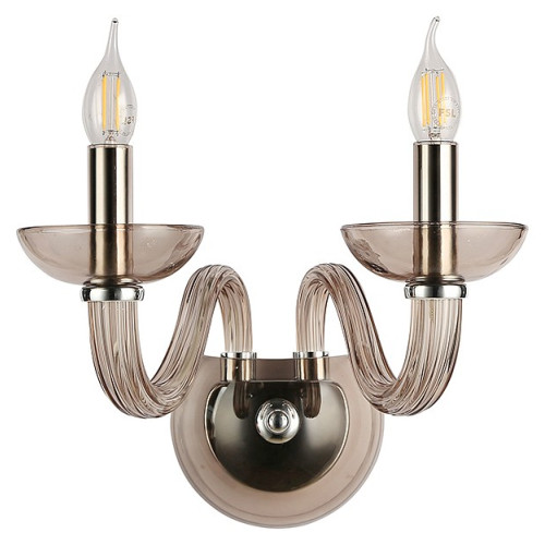 Бра Newport ARLETTE 8642/A chrome coffee