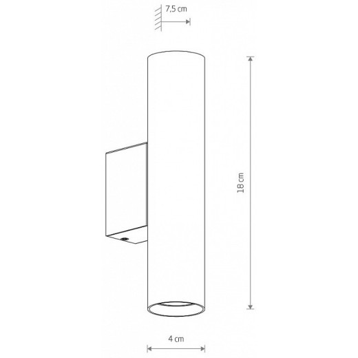 Бра Nowodvorski Fourty Wall M 10754