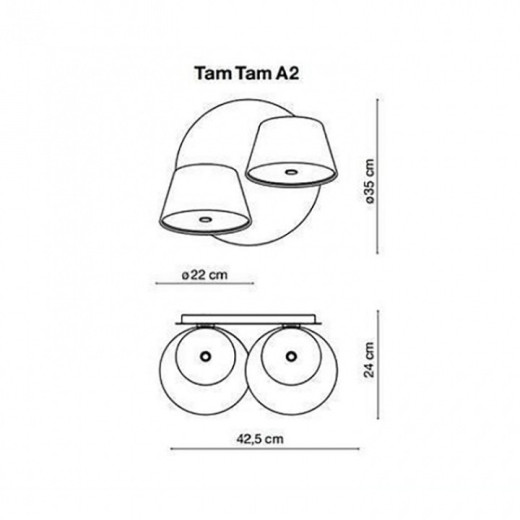 Бра O-LUCE Tam Tam 18593121