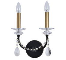 Бра Newport АНАСТАСИЯ 3972/A black+brass