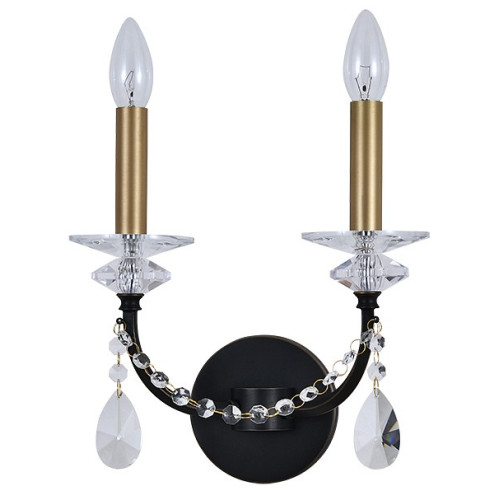 Бра Newport АНАСТАСИЯ 3972/A black+brass