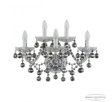 Бра Bohemia Ivele Crystal 1409 1409B/3+2/195/XL Ni R731