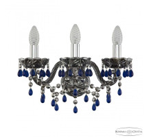 Бра Bohemia Ivele Crystal 1410 1410B/3/141 Ni V3001 M731