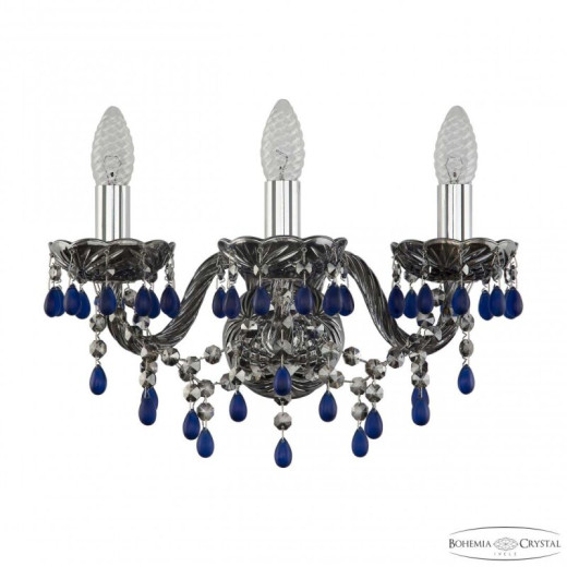 Бра Bohemia Ivele Crystal 1410 1410B/3/141 Ni V3001 M731