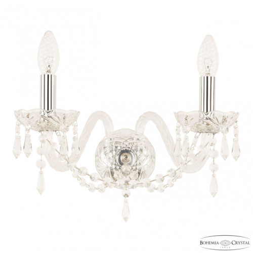 Бра Bohemia Ivele Crystal 104 104B/2/165 Ni