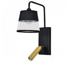 Бра с подсветкой Escada 598 598/1A Black/Brass