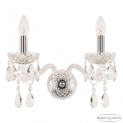Бра Bohemia Ivele Crystal 107 107B/2/165 Ni