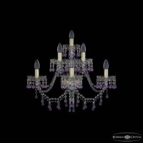 Бра Bohemia Ivele Crystal 1410 1410B/3+2+1/240/XL G V7010