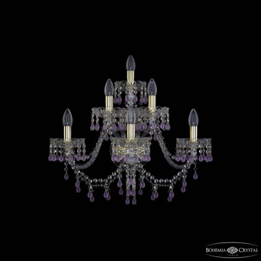 Бра Bohemia Ivele Crystal 1410 1410B/3+2+1/240/XL G V7010