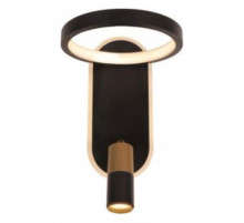 Бра с подсветкой Arte Lamp Toliman A2613AP-2BK