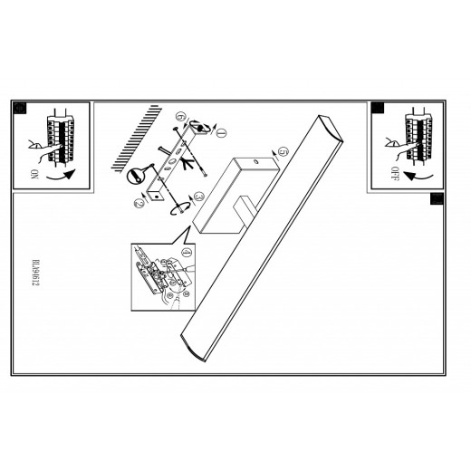 Бра Eglo Tabiano 94615