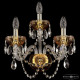 Бра Bohemia Ivele Crystal 5402 5402B/2+1/165 G Amber/M-1G