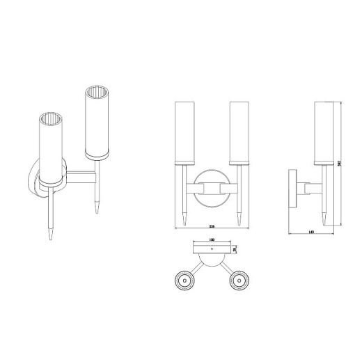 Бра Zortes Tow ZRS.1178.02