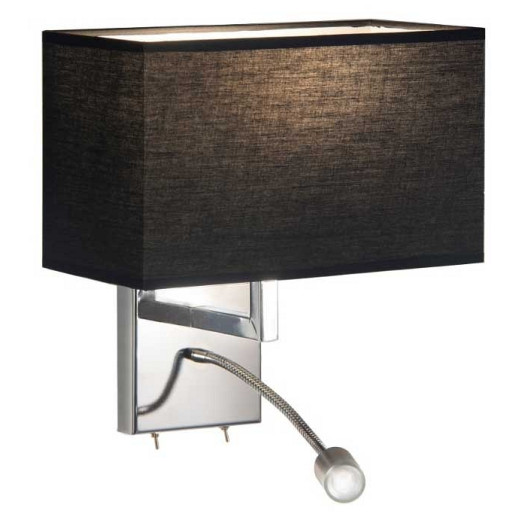 Бра с подсветкой LUMINA DECO Dotti LDW 6050-2 BK