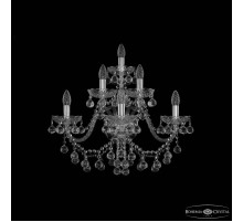 Бра Bohemia Ivele Crystal 1409 1409B/3+2+1/240/XL Ni