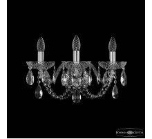 Бра Bohemia Ivele Crystal 1402 1402B/3/160/XL Ni