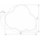 Накладной светильник TK Lighting Cloud 4966 Cloud