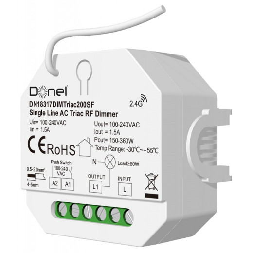 Контроллер-диммер Donel DDIM DN18317DIMTriac200SF