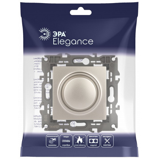 Диммер без рамки Эра Эра Elegance 14-4101-04
