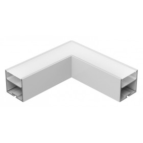 Соединитель угловой L-образный накладной 6063 LINE 5050 0272501